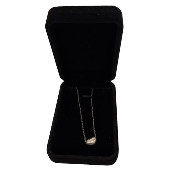Tiffany & Co. Bean® Design Pendant Necklace*Elsa Peretti Collection*Velvet BOX - Picture 6 of 8